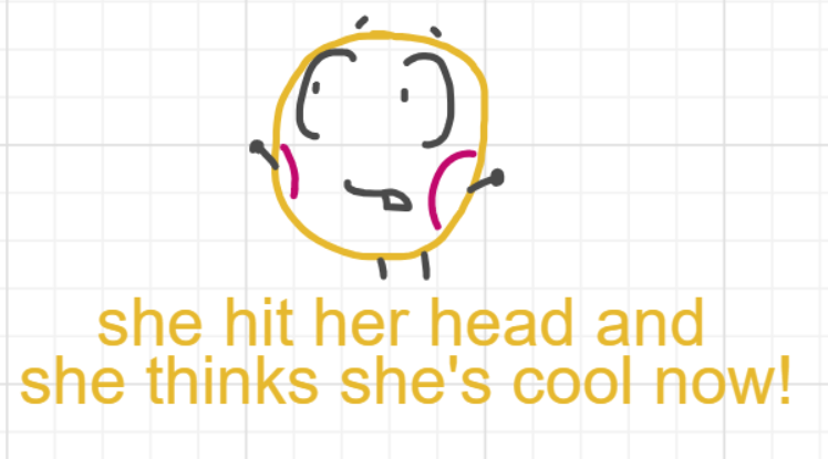 A panel from Running Duos, episode four of the Board Boards object show by Furretwalk/WalkingFurret.